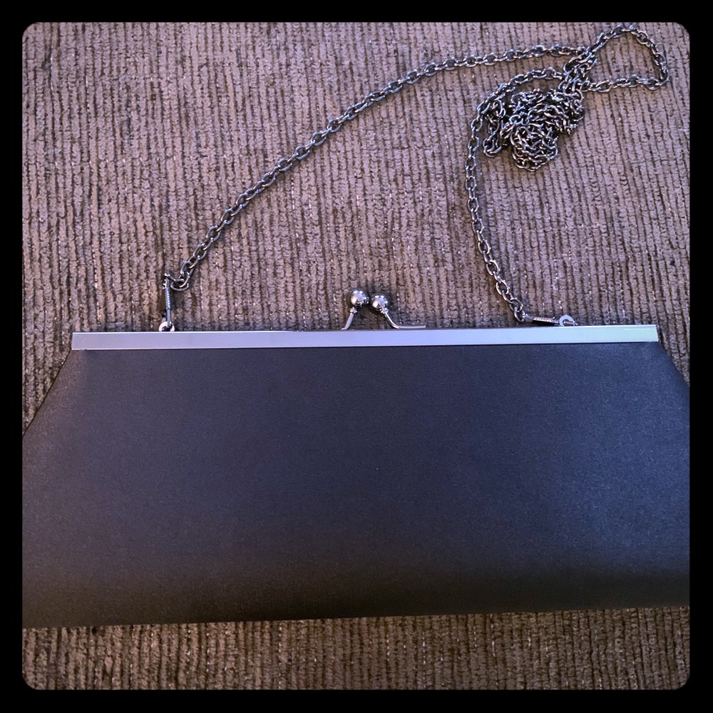 Black clutch/ crossbody